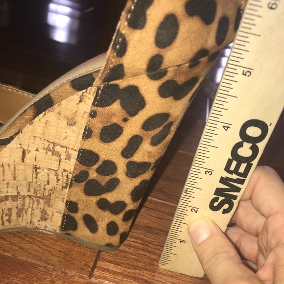 JustFab Cheetah Print Wedges - Picture 5 of 5